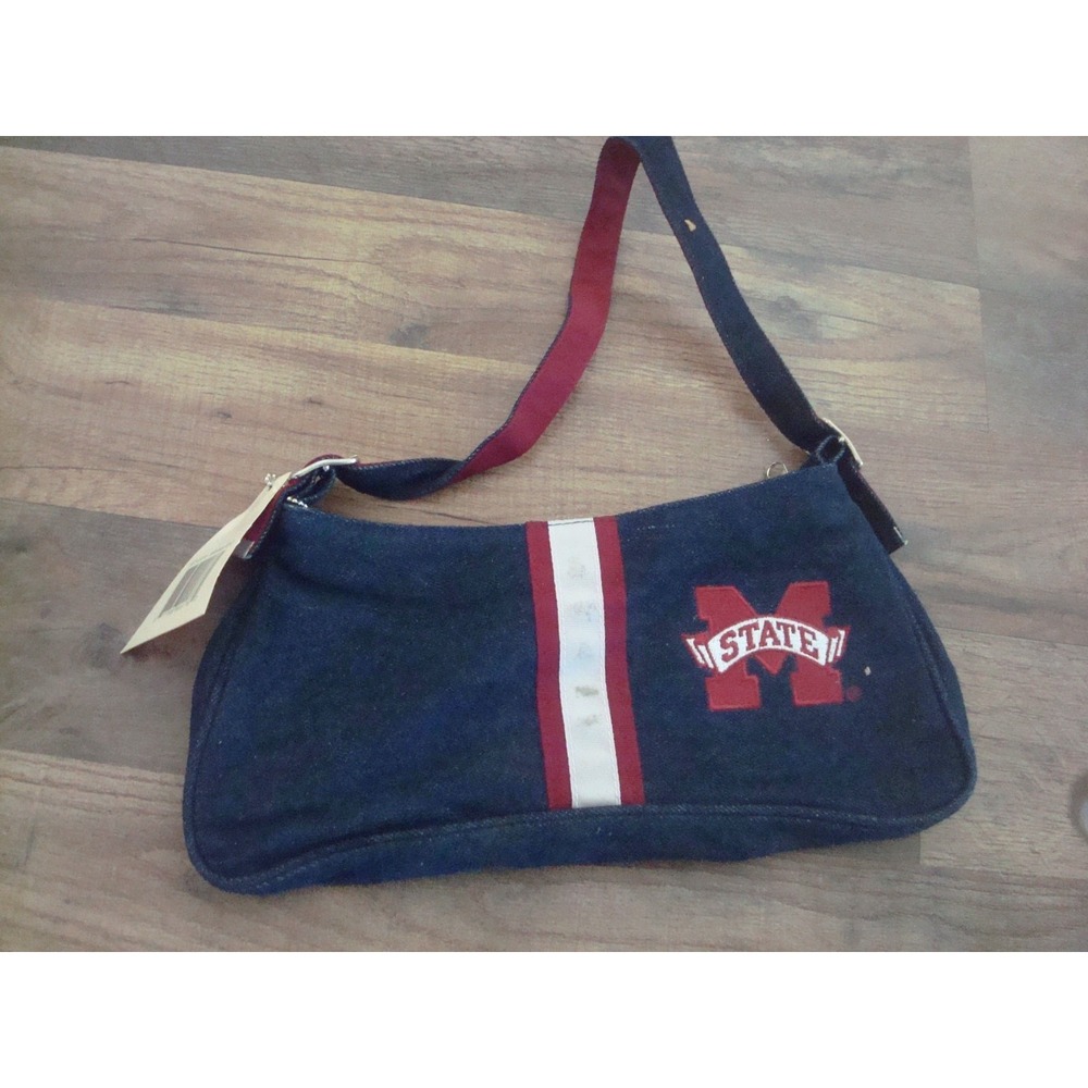 MISSOURI STATE 9X12  Game Day Purse BAG HANDBAG TOTE  DEADSTOCK ‎ VINTAGE T7